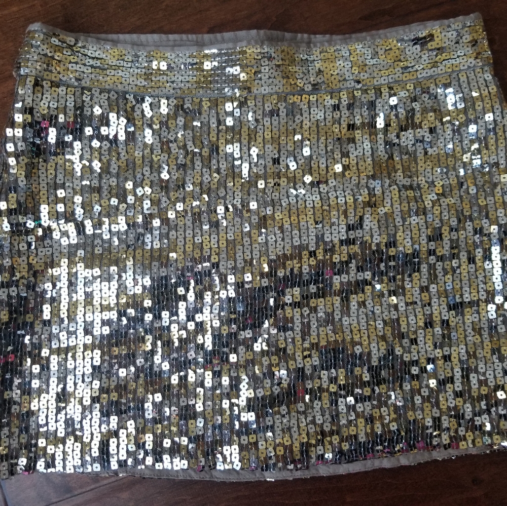 Abercrombie & Fitch Sequin Short Skirt